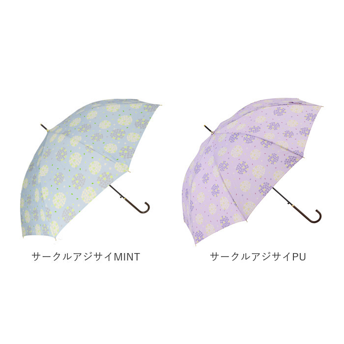 傘 晴雨兼用 レディース 60cm 長傘 雨傘 晴雨兼用傘 ワンタッチ傘 日傘 ジャンプ傘 amusant sous la pluie｜backyard-1｜31