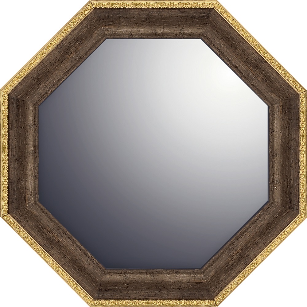 鏡 八角 Sサイズ 通販 八角形ミラー ウォールミラー 八角形 卓上ミラー 壁掛け スタンドミラー かがみ ミラー 卓上 壁掛け鏡 卓上鏡 おしゃれ 木製 木目 | BACKYARD FAMILY | 07