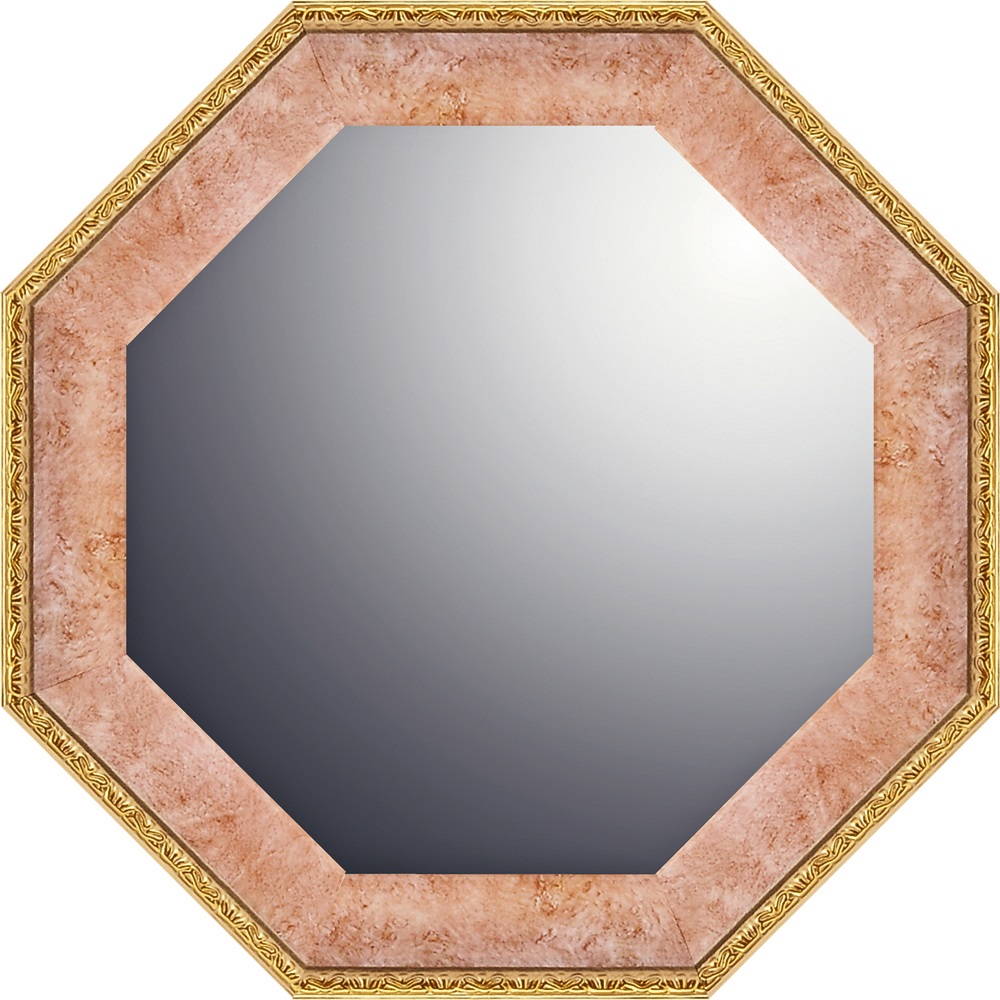 鏡 八角 Sサイズ 通販 八角形ミラー ウォールミラー 八角形 卓上ミラー 壁掛け スタンドミラー かがみ ミラー 卓上 壁掛け鏡 卓上鏡 おしゃれ 木製 木目 | BACKYARD FAMILY | 05