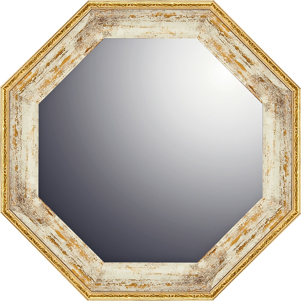 鏡 八角 Sサイズ 通販 八角形ミラー ウォールミラー 八角形 卓上ミラー 壁掛け スタンドミラー かがみ ミラー 卓上 壁掛け鏡 卓上鏡 おしゃれ 木製 木目 | BACKYARD FAMILY | 04