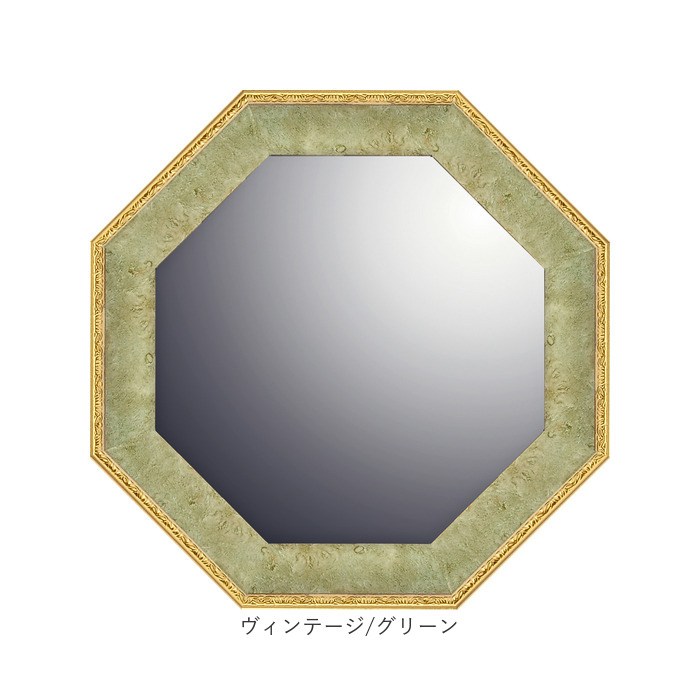 鏡 八角 Sサイズ 通販 八角形ミラー ウォールミラー 八角形 卓上ミラー 壁掛け スタンドミラー かがみ ミラー 卓上 壁掛け鏡 卓上鏡 おしゃれ 木製 木目 | BACKYARD FAMILY | 19