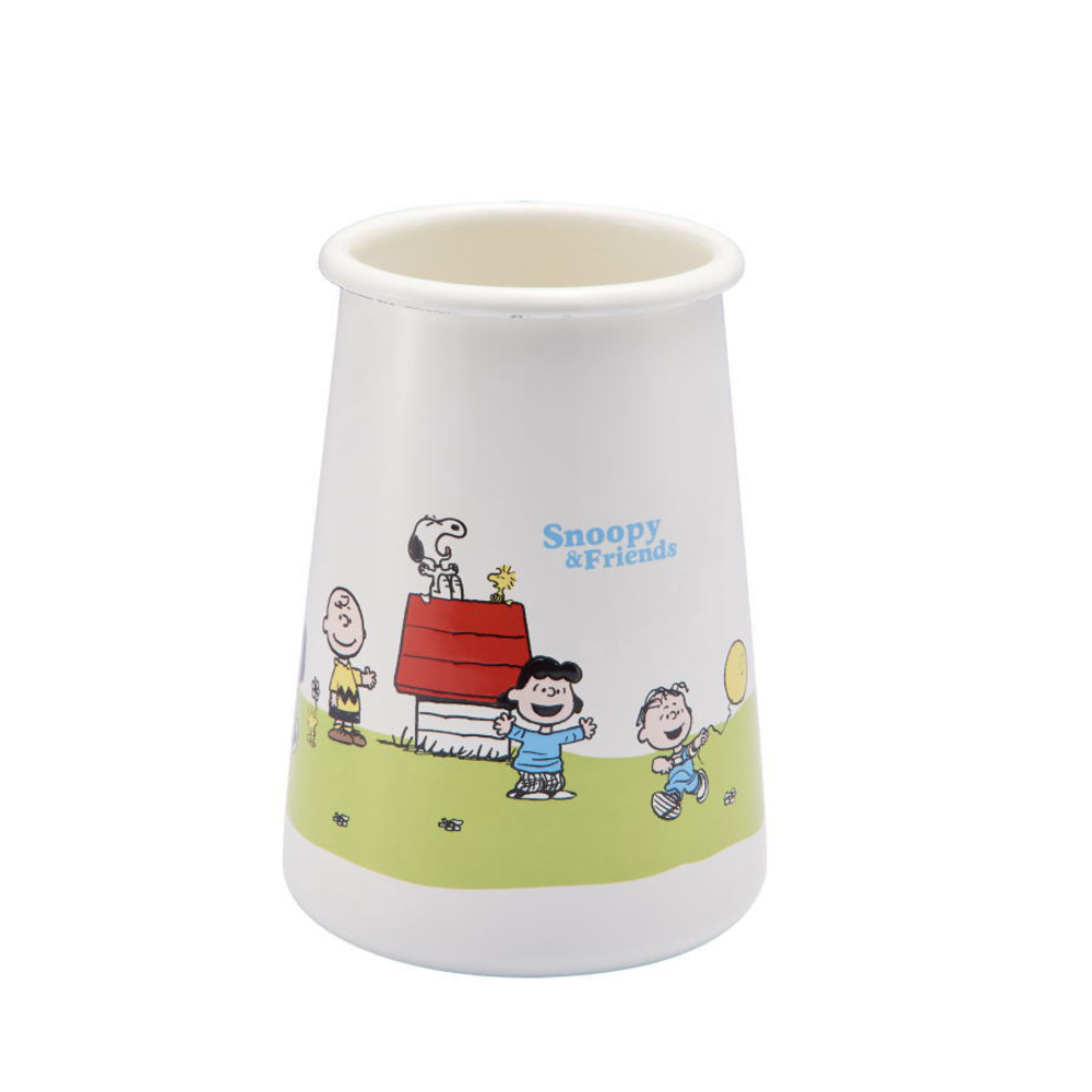 キッチンツールスタンド スヌーピー 通販 キッチンツール スタンド キッチンツール立て ホーローツールスタンド おしゃれ 琺瑯 ほうろう かわいい 可愛い |  | 02