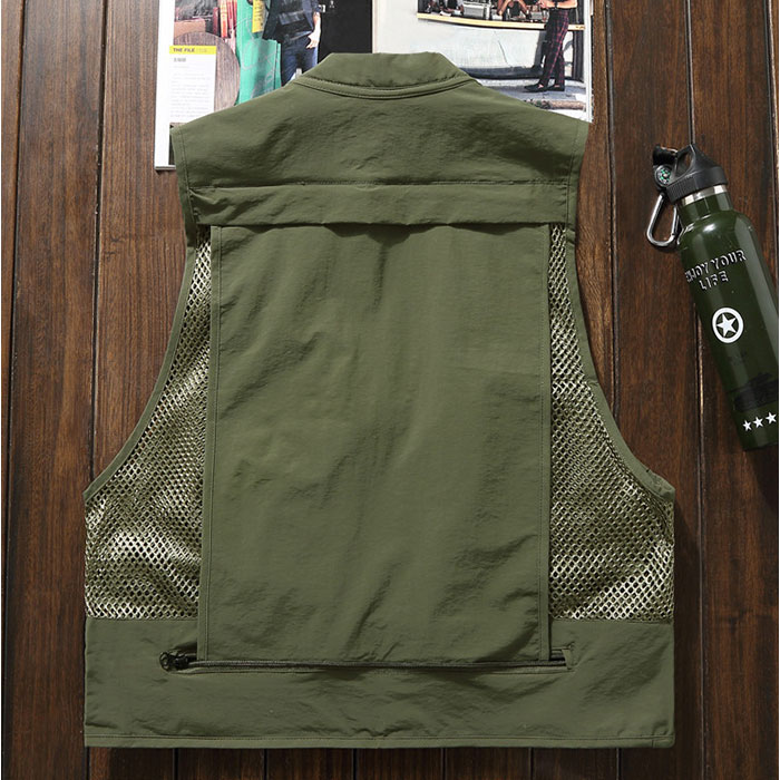 フィッシングベスト メッシュ 通販 ベスト 釣り メッシュベスト メンズ 夏用ベスト チョッキ ミリタリー アウトドアウェア トップス おしゃれ 薄手 作業着 |  | 11