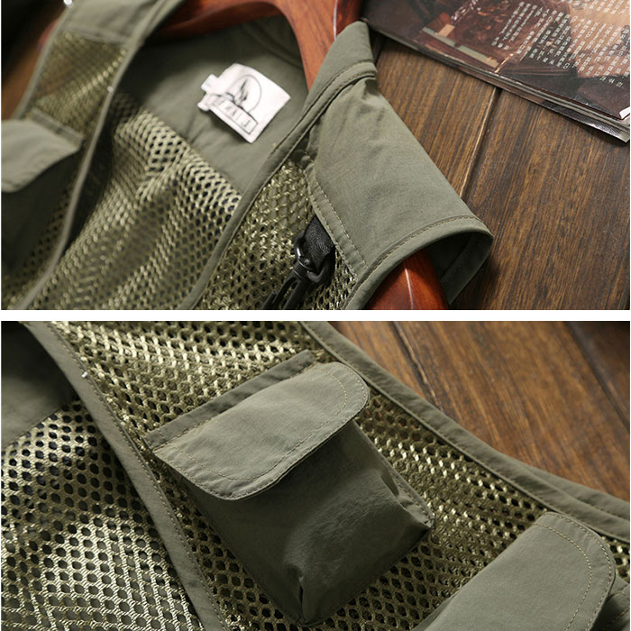 フィッシングベスト メッシュ 通販 ベスト 釣り メッシュベスト メンズ 夏用ベスト チョッキ ミリタリー アウトドアウェア トップス おしゃれ 薄手 作業着 |  | 13