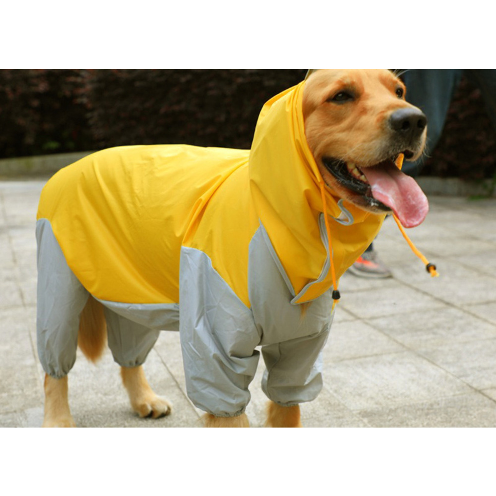 犬用レインコート ベージュ 中型犬用 ペットパラダイス レインコート 《蜂》中型犬 大型犬 / PET
