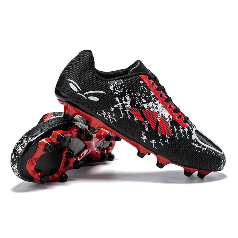 サッカーシューズ・スパイク ホワイト/レッド 収納袋付き 期間限定】サッカー スパイクシューズ ワールドカップ