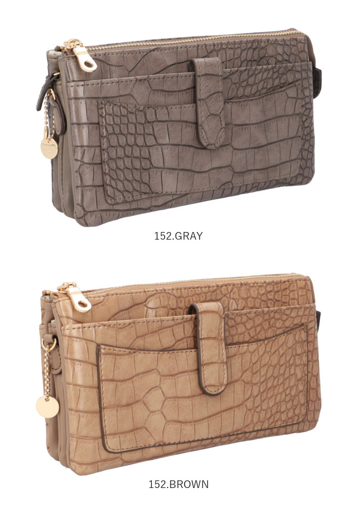 お財布ショルダー レディース 通販 ピソラロ pisoraro ピソラロ財布 ウォレットバッグ スマホショルダーバッグ お財布ポシェット お財布ポーチ |  | 31