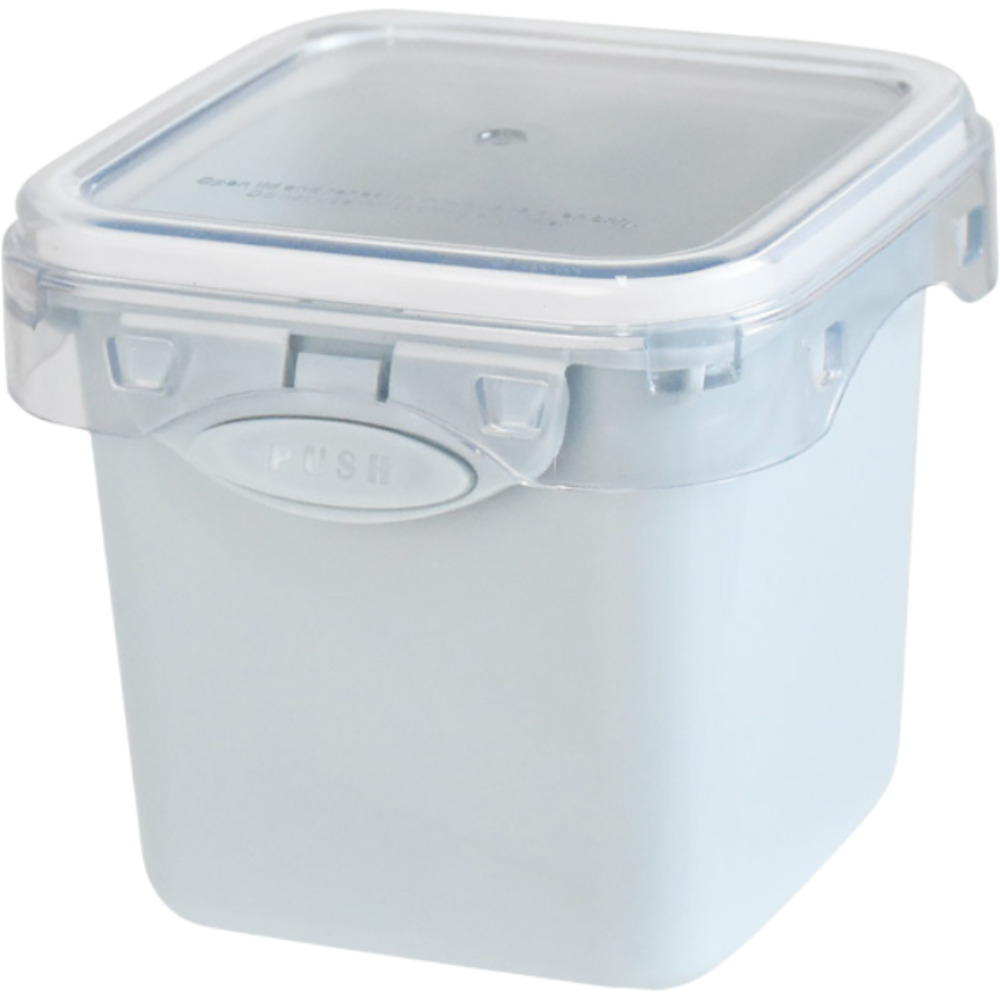 push&push ランチボックス 400ml 通販 弁当箱 お弁当箱 おかず入れ フードコンテナ 保存容器 1段 一段 ワンプッシュ おしゃれ 本体のみ 電子レンジ対応 |  | 03