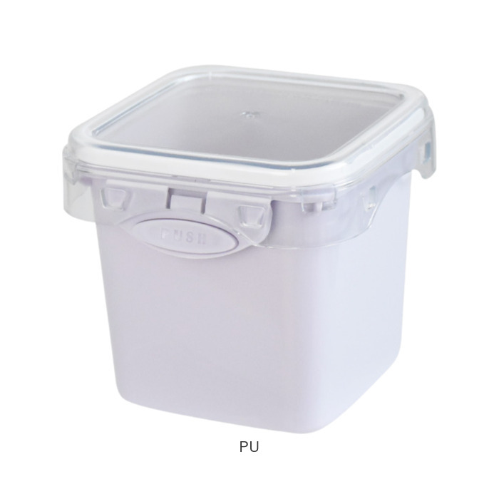 push&push ランチボックス 400ml 通販 弁当箱 お弁当箱 おかず入れ フードコンテナ 保存容器 1段 一段 ワンプッシュ おしゃれ 本体のみ 電子レンジ対応 |  | 21