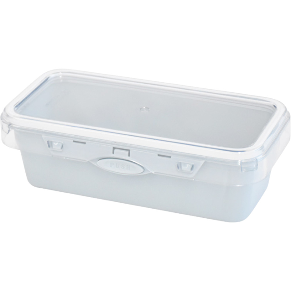 push&push ランチボックス 600ml 通販 弁当箱 お弁当箱 おかず入れ フードコンテナ 保存容器 1段 一段 ワンプッシュ おしゃれ 本体のみ 電子レンジ対応 |  | 03