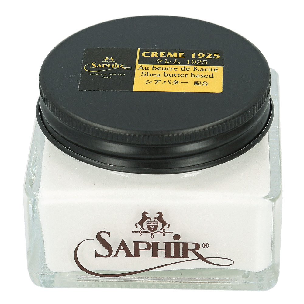 サフィール クリーム 靴クリーム ノワール クレム 1925 靴ケア用品 定番 無色 黒 保革剤 ツヤ出し 靴磨き 油性 | Saphir Noir | 15