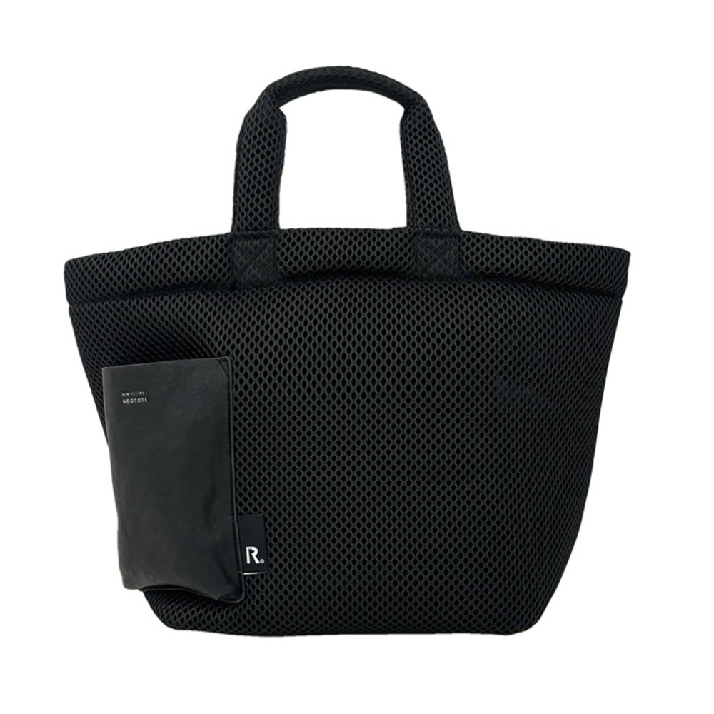 3F ROOTOTE ルートート パンチング トートバッグ ブラック エナメル 