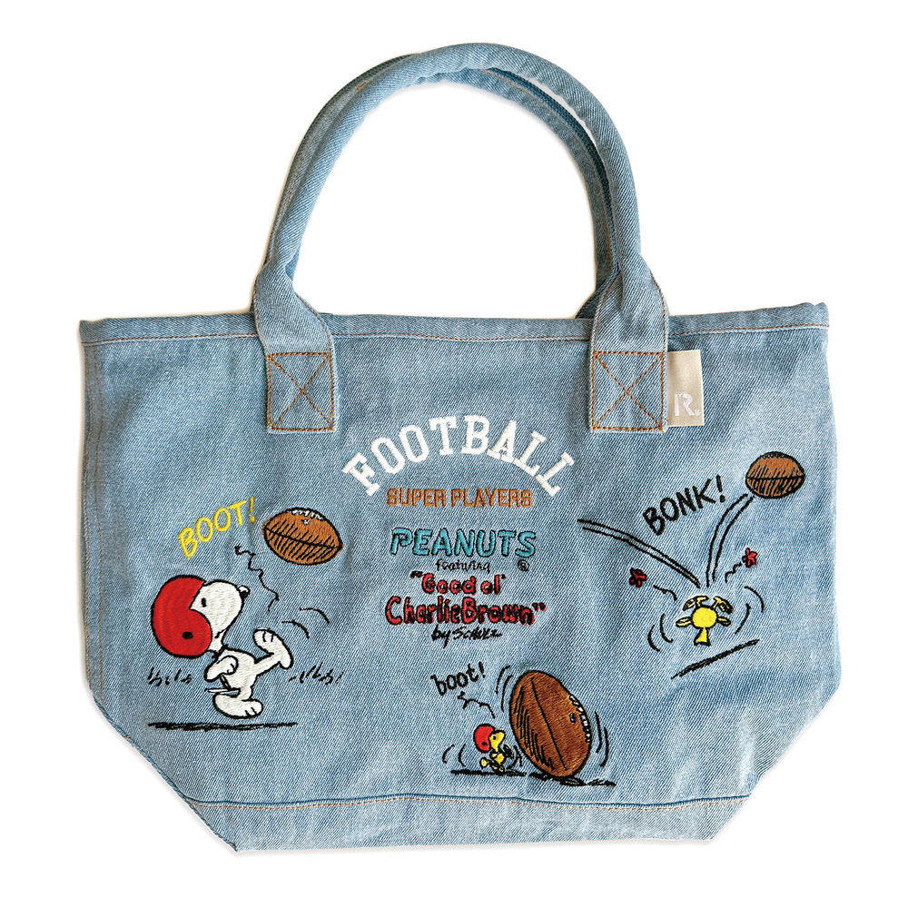 ROOTOTE ルートート スヌーピー 8385 通販 トートバッグ トートバック トート バッグ 小さめ レディース サブバッグ DELI デリ デニム PEANUTS-9N SNOOPY |  | 03