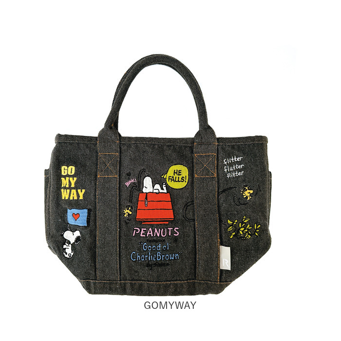 ルートート スヌーピー トートバッグ ROOTOTE 8398 通販 トートバック SNOOPY デニム 手提げバッグ 手提げかばん 手提げカバン 手提げ鞄 手提げ袋 |  | 18