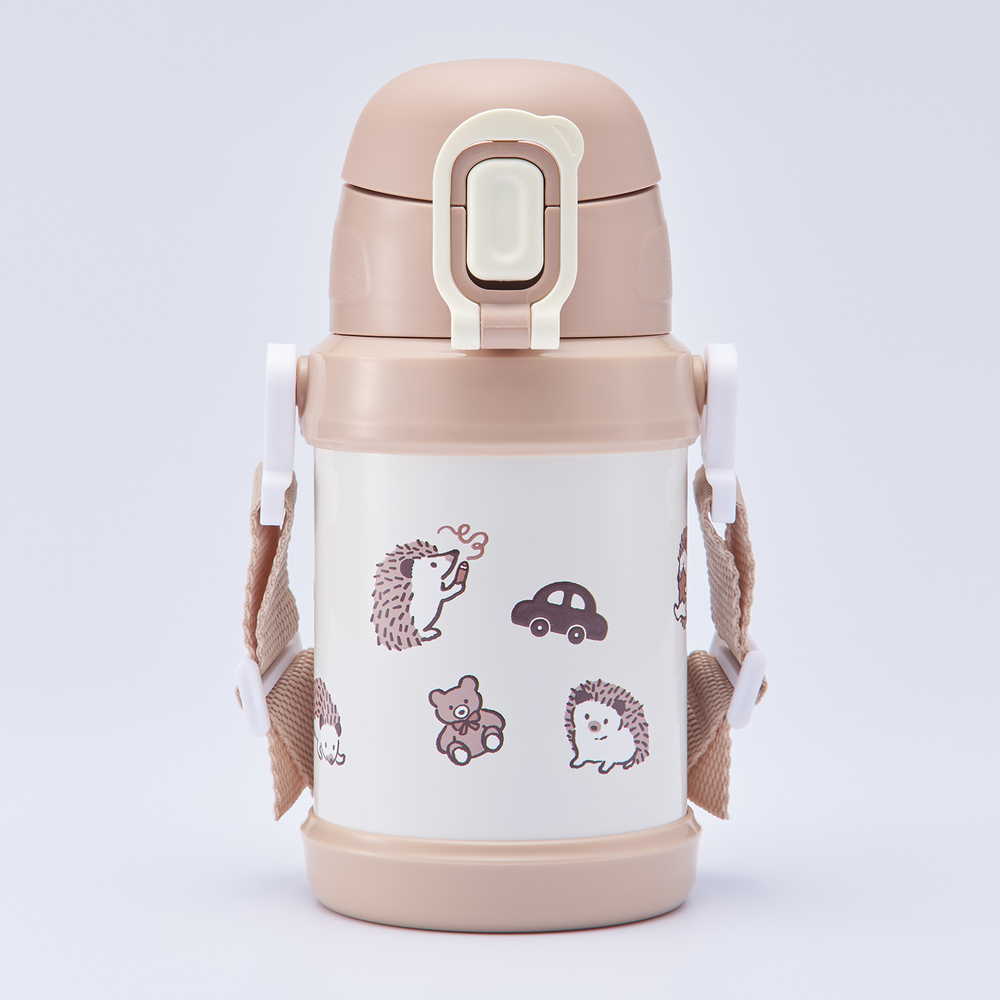 Reach Will 水筒 キッズ ストロー 通販 魔法瓶 450ml ステンレス 保冷