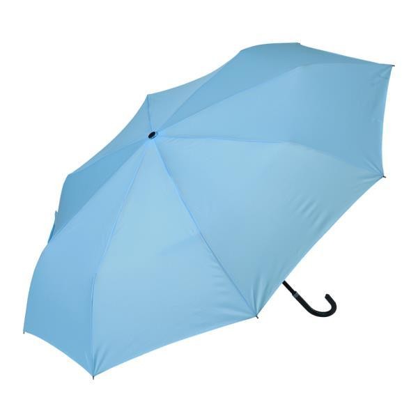 新品♡折りたたみ傘♡水色 ブルー ストライプ 0440464009629-03-BLUE?$VS_1500$