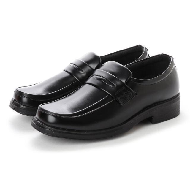 ビジネスシューズ メンズ ローファー ブラック メンズビジネスシューズ 紳士靴 黒 軽量 幅広 軽い 靴 ビット 小さいサイズ｜backyard-1｜02
