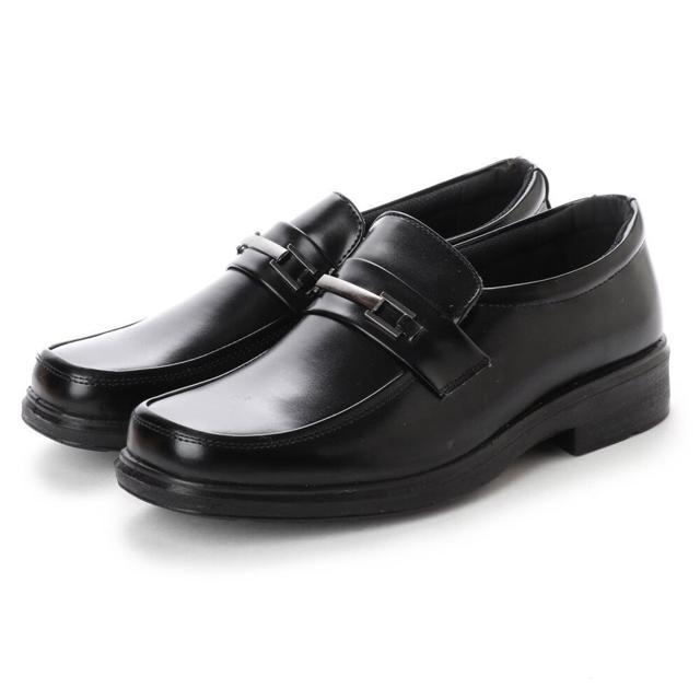 ビジネスシューズ メンズ ローファー ブラック メンズビジネスシューズ 紳士靴 黒 軽量 幅広 軽い 靴 ビット 小さいサイズ｜backyard-1｜04