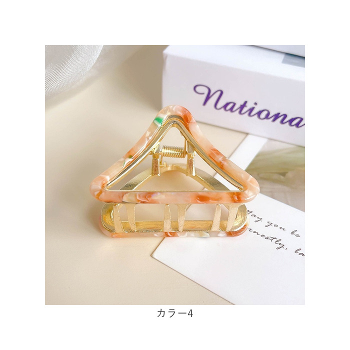 ヘアクリップ ハーフアップ 通販 バンスクリップ 髪留め 三角 まとめ髪 髪飾り ヘアアクセサリー ヘアアレンジ 大きめ おしゃれ きれいめ ヘアクリップ |  | 20