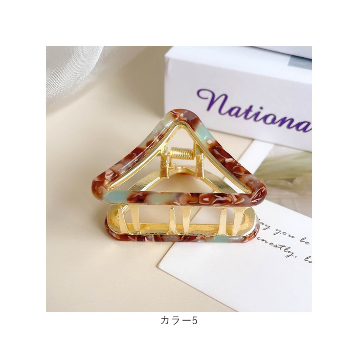 ヘアクリップ ハーフアップ 通販 バンスクリップ 髪留め 三角 まとめ髪 髪飾り ヘアアクセサリー ヘアアレンジ 大きめ おしゃれ きれいめ ヘアクリップ |  | 21