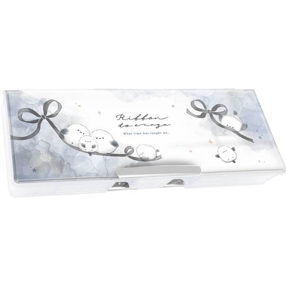 筆箱 通販筆箱 女の子 小学生 ペンケース 筆入れ ふでばこ ソフトペンケース 両面 両開き 文房具 可愛い 箱型 透明 子供 小学校 入学準備 シンプル 入学祝い | Q-LiA | 04