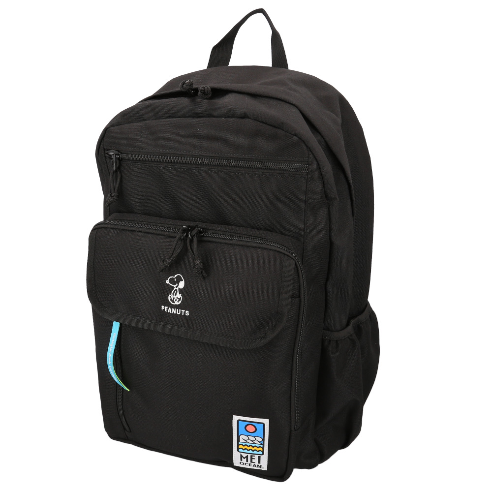 MEI OCEAN リュック メイオーシャン 6206 通販 リュックサック バックパック デイパック レディース メンズ 大人 女子 通学 通勤 黒 ブラック 大容量 A4 中学生 高校生 大学生 おしゃれ 部活 旅行 キャラクター かわいい レディースバッグ MEI OCEAN リュック メイオーシャン 6206 通販 リュックサック バック