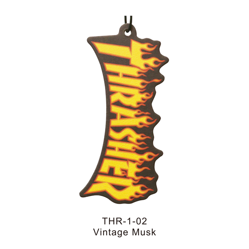 芳香剤 吊り下げ 通販 ヴィンテージムスク ペーパーフレグランス エアフレッシュナー エアーフレッシュナー THRASHER スラッシャー フレグランス｜backyard-1｜03