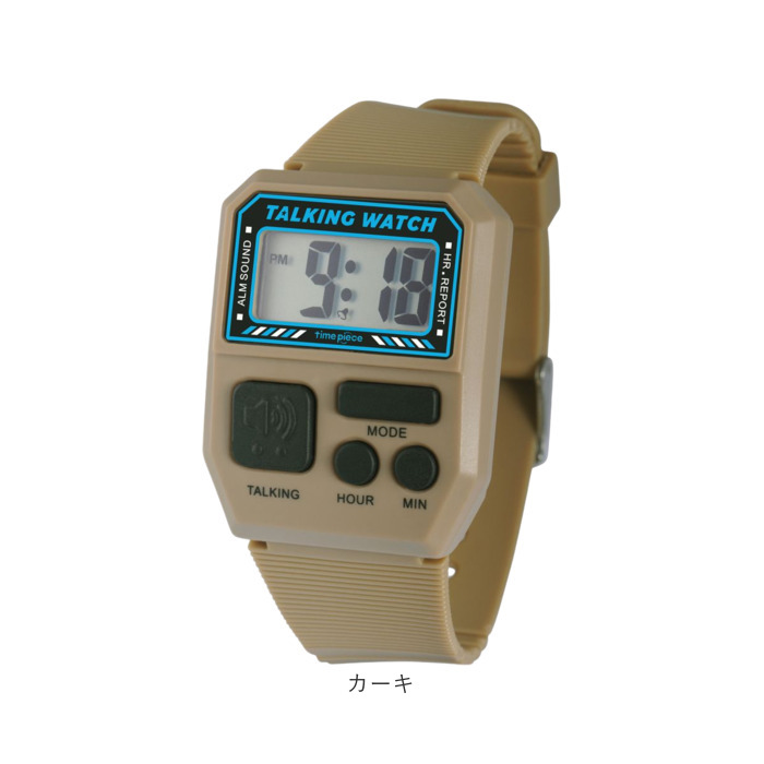 タイムピース 腕時計 トーキングウォッチ TPW101T デジタル 通販 腕時計メンズ 腕時計レディース 時計 とけい ウォッチ Watch Time Piece |  | 19