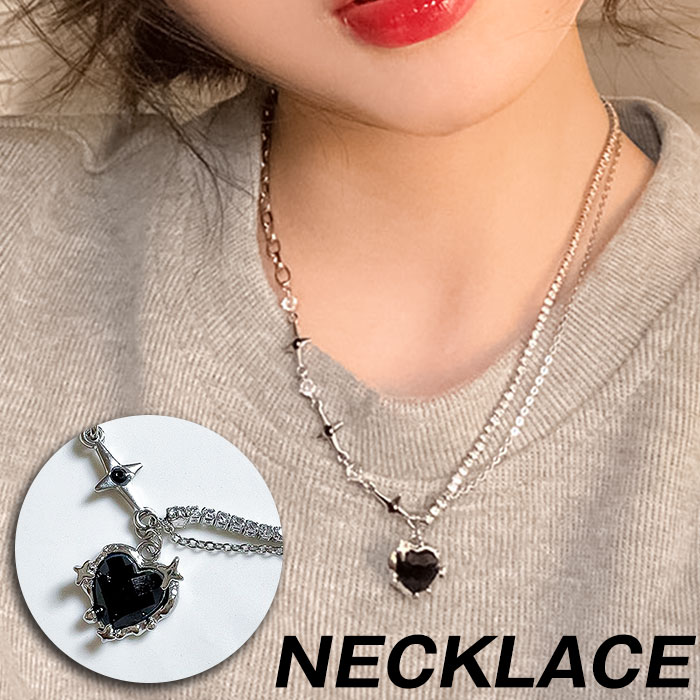 Yahoo! Yahoo!ショッピング(ヤフー ショッピング)ネックレス ハート レディース 通販 ダイヤモンドハーツ nec-0990 Diamond Hearts アクセサリー ペンダント 女性 誕生日 彼女 シンプル おしゃれ かわいい