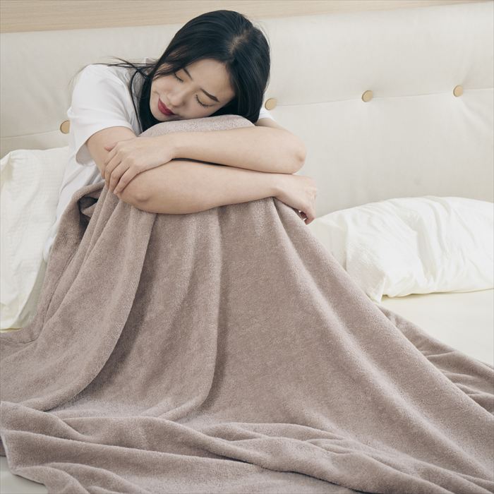 タオルケット 綿100％ シングル 通販 コットンタオルケット ケット 大判タオルケット 毛布 布団 ふとん 大判 ブランケット ひざ掛け 膝掛け 膝掛 寝具 寝室 | Try | 14