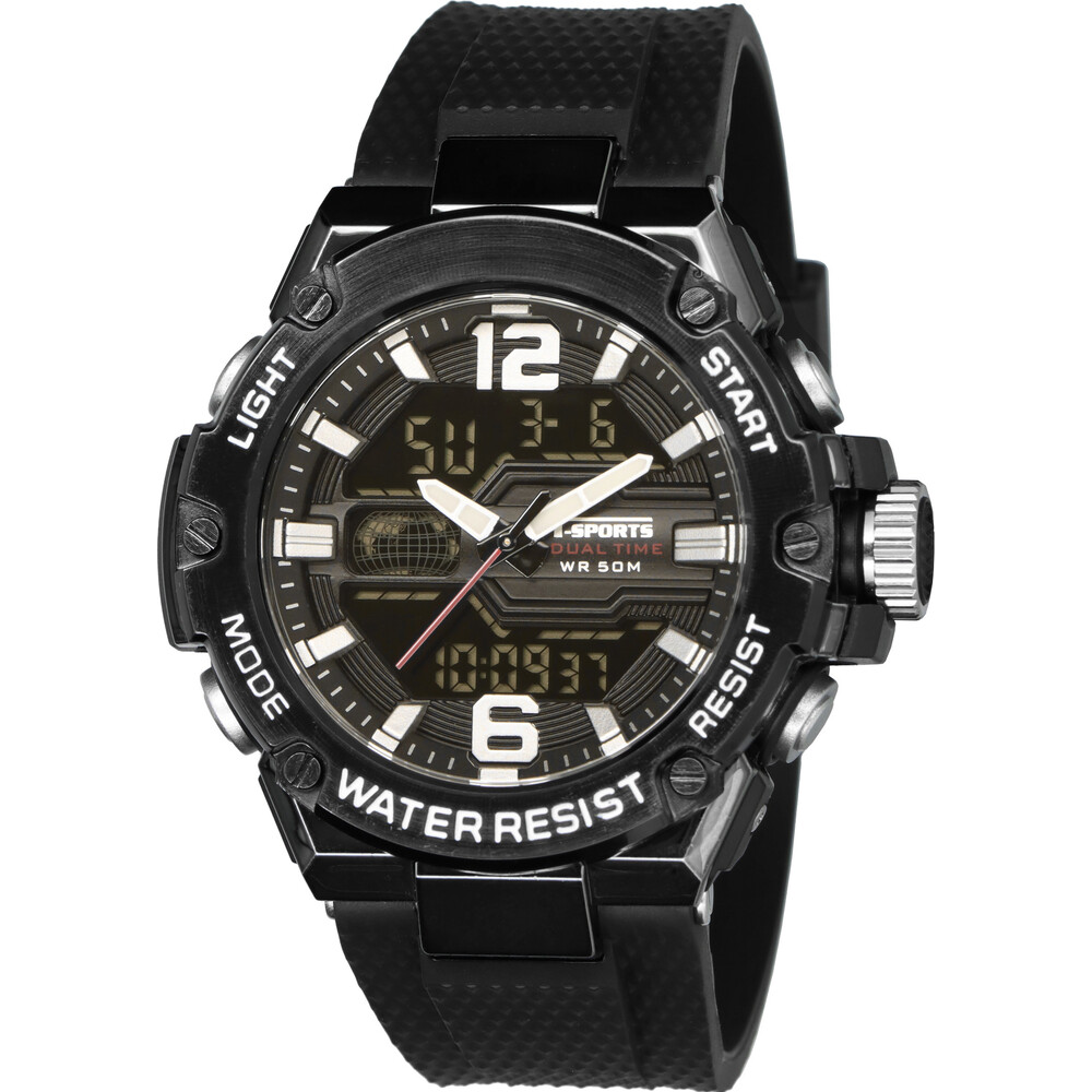 腕時計 アナログ デジタル 通販 T-SPORTS 時計 メンズ 男の子 CREPHA クレファー アナログ腕時計 デジタル腕時計 リストウォッチ メンズウォッチ｜backyard-1｜02