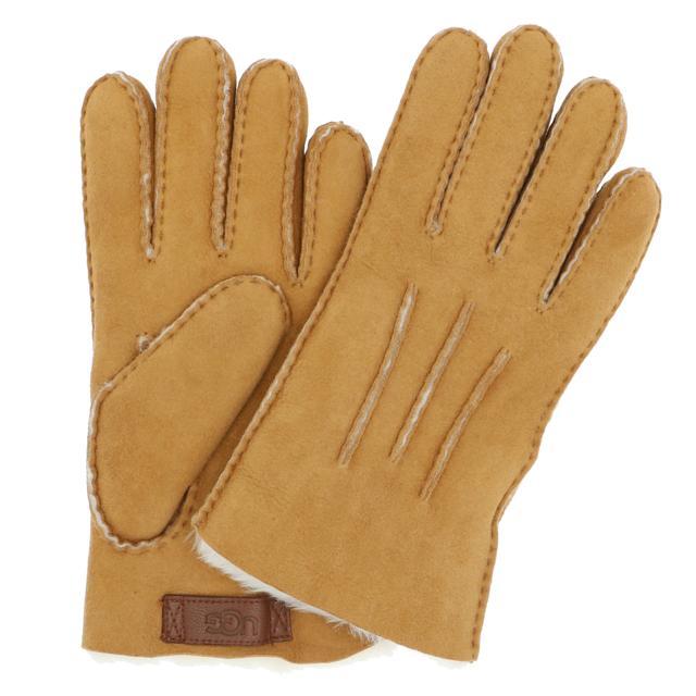 ugg メンズ 手袋 通販 ブランド UGG アグ CONTRAST SHEEPSKIN GLOVE