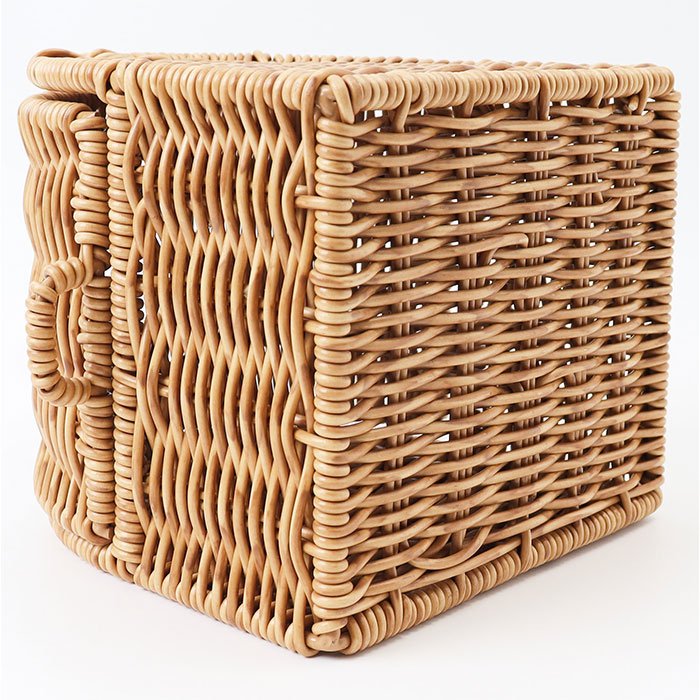 ティシュケース おしゃれ 通販 UTILE ユティル ティッシュカバー ボックスティッシュケース ロールペーパー トイレットペーパー 詰め替え かご編み 洗える | UTILE | 11