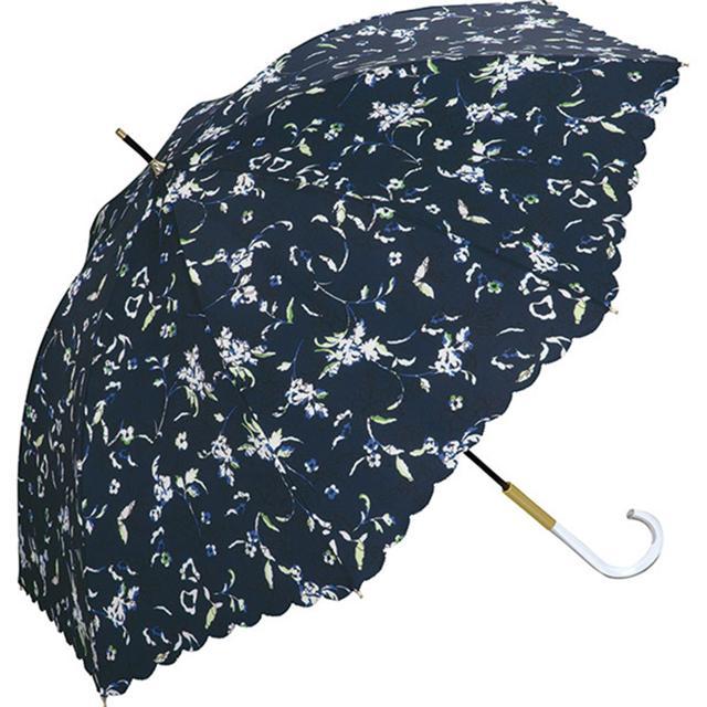 wpc 長傘 傘 レディース 晴雨兼用 おしゃれ長傘 おしゃれ 可愛い 58cm 大人 かわいい シンプル はっ水 撥水 通勤 通学 UVカット｜backyard-1｜05