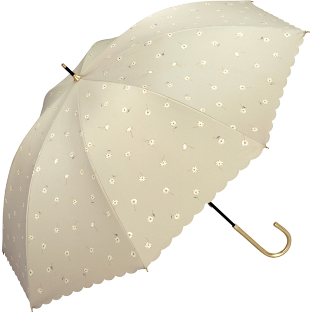 日傘 完全遮光 wpc 長傘 おしゃれ日傘 晴雨兼用傘 ワールドパーティー 傘 かさ カサ UVカット 100% UPF50+ 55cm レディース傘 遮熱 雨晴 長かさ｜backyard-1｜04