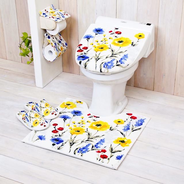 楽天市場】トイレマット セット 4点 ふわふわ ディズニー