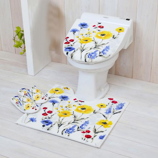 ピンクハウス❤新品未使用トイレマット❤ホルダーカバー❤フタカバー❤3点セット トイレマットセット 通販トイレマットセット 3点セット おしゃれ