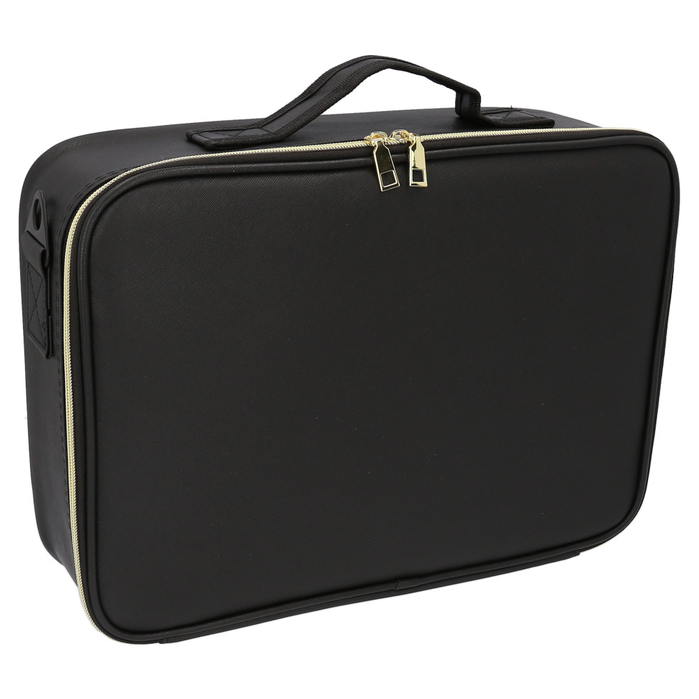 希少品！ DIANAGE ケース ボックス メイク 化粧品 BLACK ブラック BACKYARD FAMILY（バックヤードファミリー） メイクボックス 肩掛け