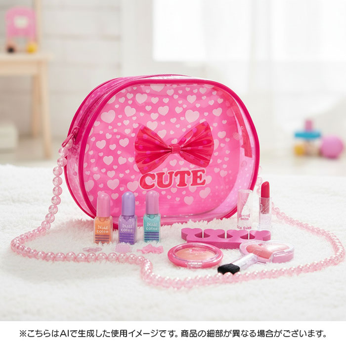 レイス メイクバック かわいい 通販 メイクバッグ キッズコスメ メイクボックス バッグ バック メイクポーチ 化粧ポーチ ケース ポーチ レイス |  | 10