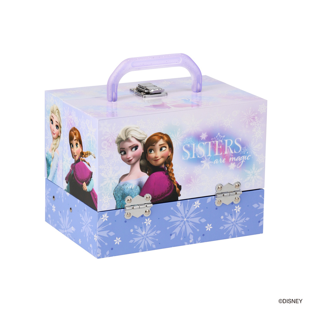 アナと雪の女王 バニティメイクアップボックス 通販 コスメ雑貨 バニティボックス ディズニー プリンセス メイクアップ キッズコスメ アナと雪の女王 | レイス(コスメ) | 01