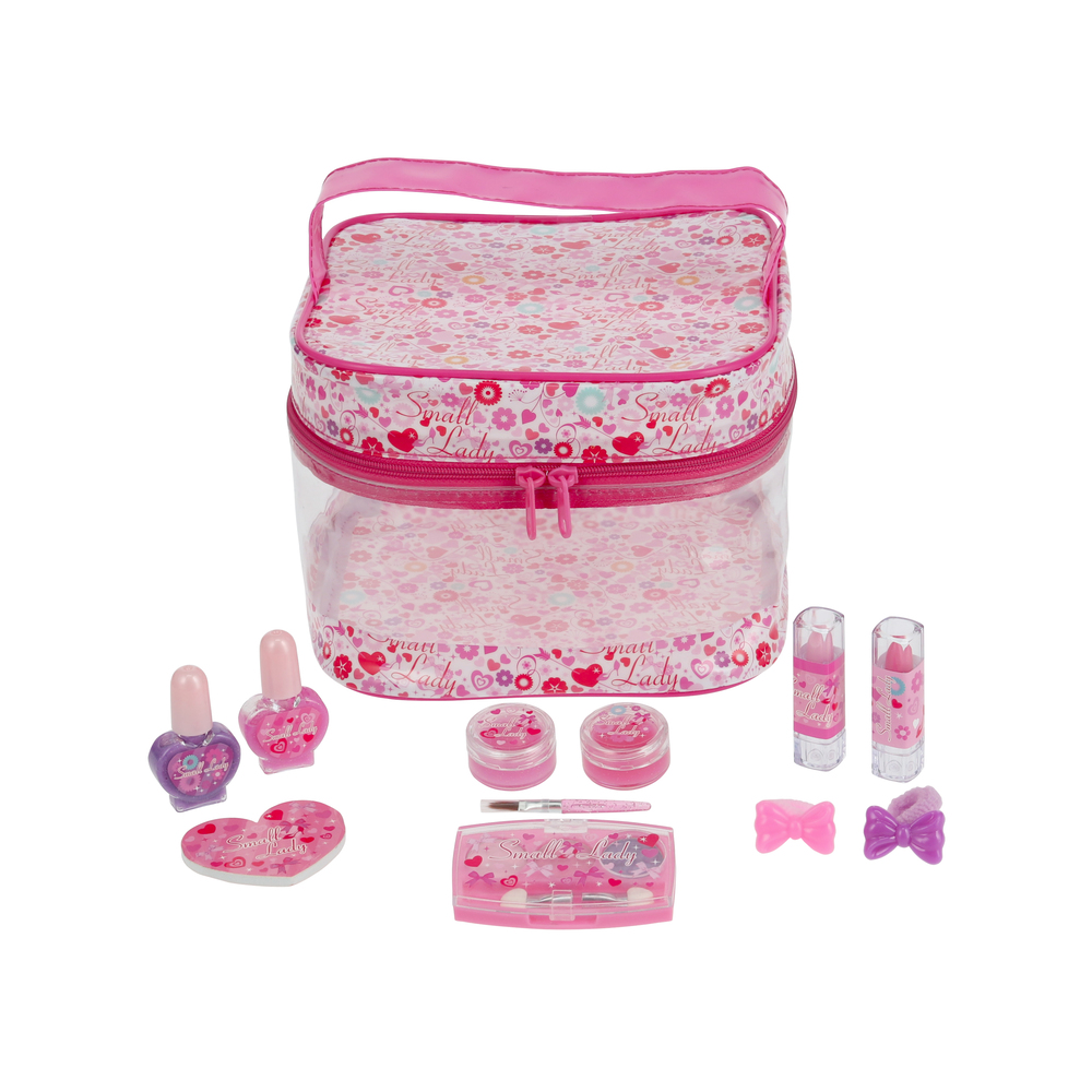 バニティ 通販バニティ メイクボックス ビニール メイクセット キッズ コスメ 化粧 セット メイク メイクアップ こども 子供 子ども 小学生 女の子 化粧品 |  | 02