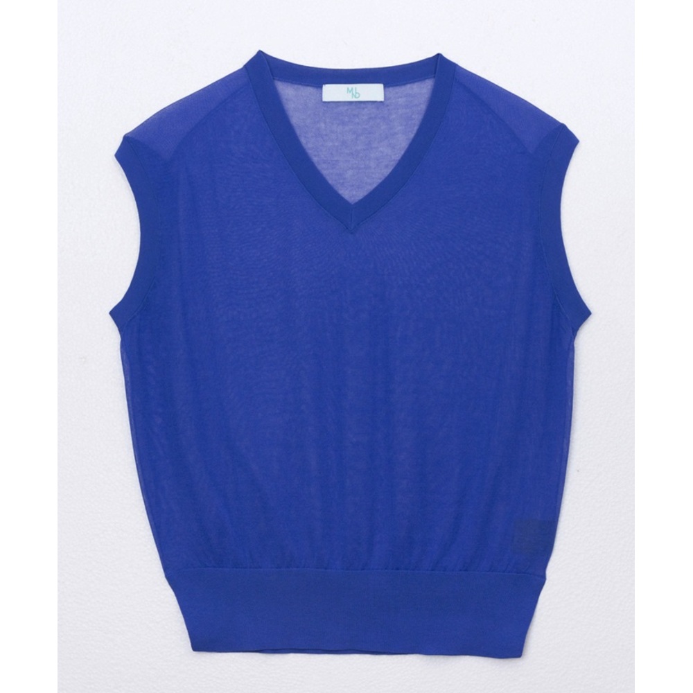 マインド MIND マインド シアーベスト ベスト 通販 チョッキ レイヤード 重ね着 透け感 Vネック vネック ノースリーブ 触り心地がよい レディース 上品 |  | 02