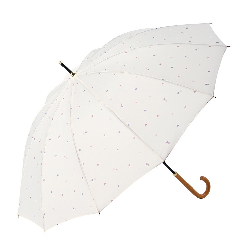 ニフティカラーズ 長傘 通販 nifty colors 傘 レディース 手開き 55cm 晴雨兼用 12本骨 かさ カサ １２本骨 おしゃれ シンプル 丈夫 グラスファイバー 親骨 |  | 04