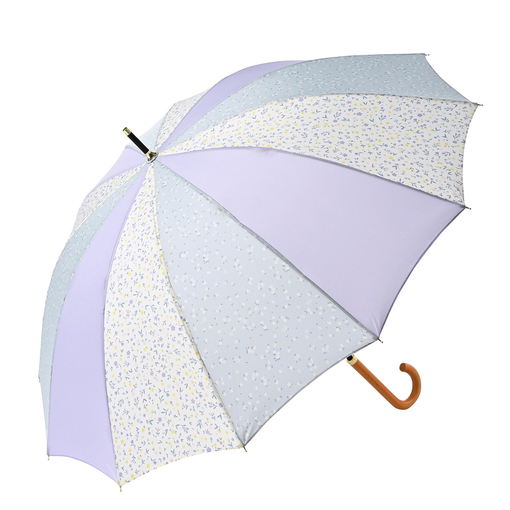 ニフティカラーズ 長傘 通販 nifty colors 傘 レディース 手開き 55cm 晴雨兼用 12本骨 かさ カサ １２本骨 おしゃれ シンプル 丈夫 グラスファイバー 親骨 |  | 06