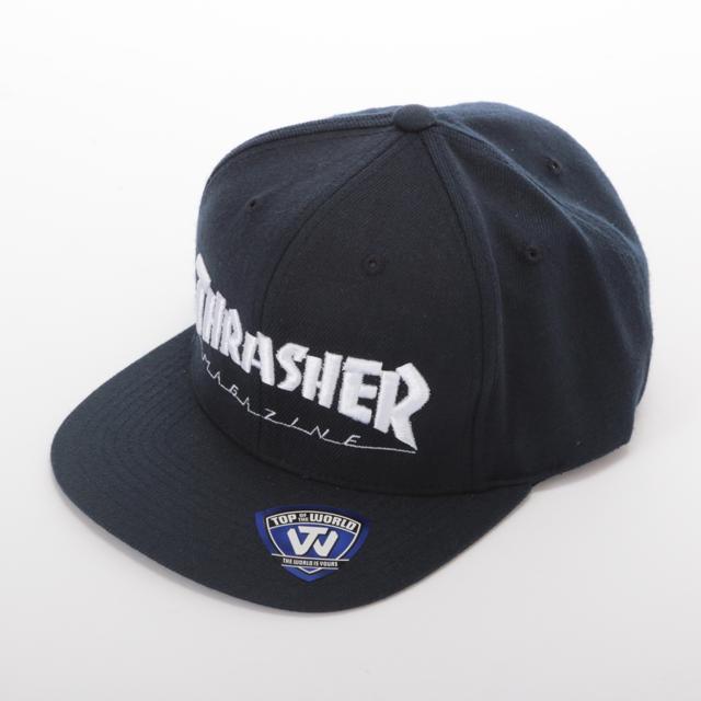 キャップ レディース メンズ 帽子 スラッシャー THRASHER ブランド おしゃれ スナップバック cap スポーツ MAG mag logo cap 平つば スケーター | THRASHER | 04
