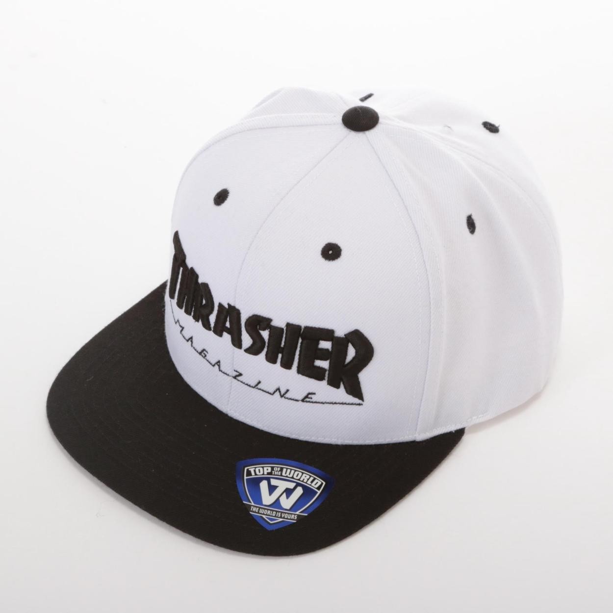 キャップ レディース メンズ 帽子 スラッシャー THRASHER ブランド おしゃれ スナップバック cap スポーツ MAG mag logo cap 平つば スケーター | THRASHER | 03