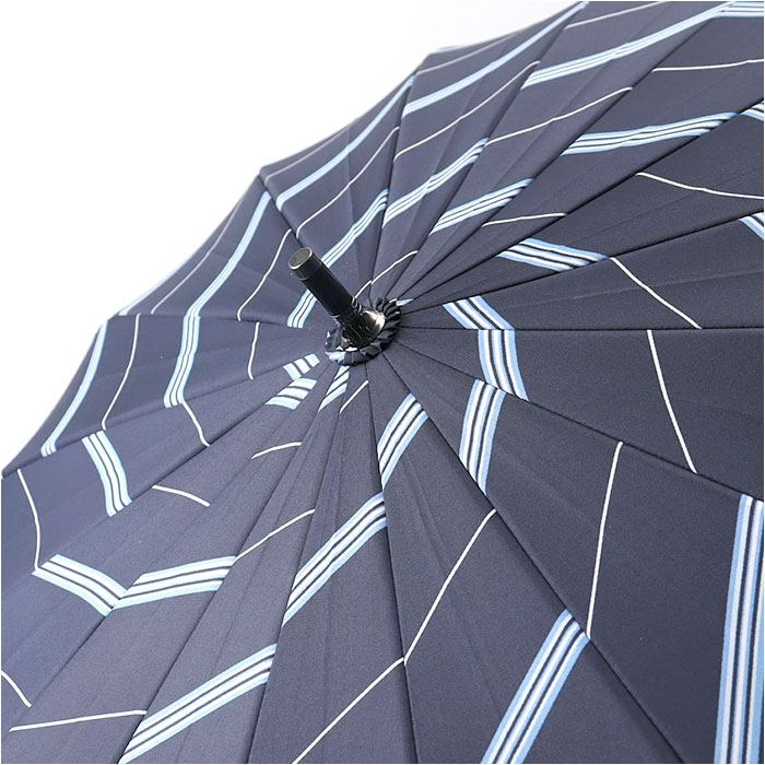 長傘 65cm 16本骨 メンズ 通販 雨傘 傘 かさ カサ アンブレラ メンズ傘 グラスファイバー骨 丈夫 風に強い 骨が多い カジュアル かっこいい 紳士 男性 長傘 |  | 21