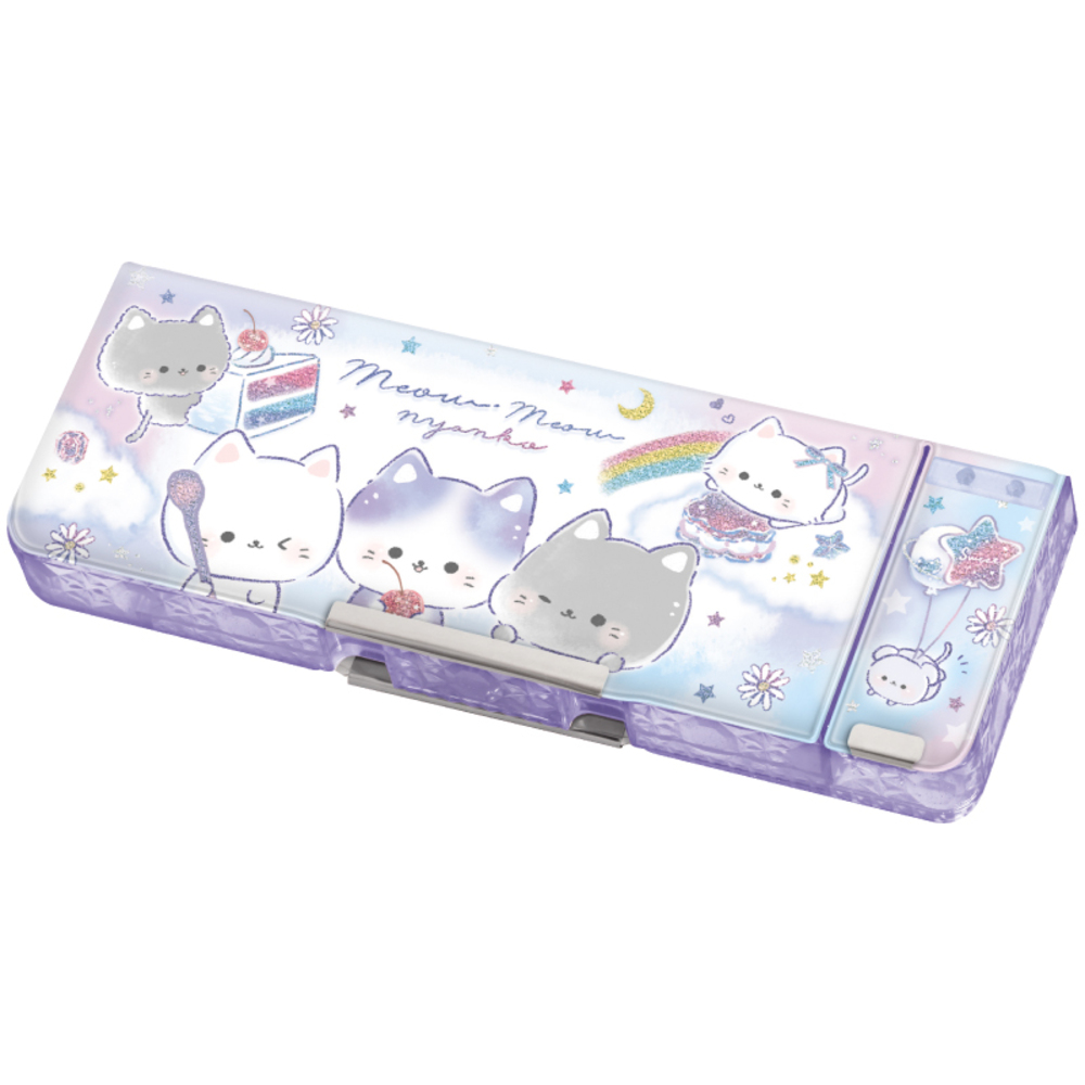 筆箱 小学生 通販 ペンケース 箱型 両面開き ふでばこ ソフトペンケース かわいい コンパクト 小学校 女の子 入学準備 入学祝い ギフト 文具 文房具 子供 筆箱 | CRUX | 03