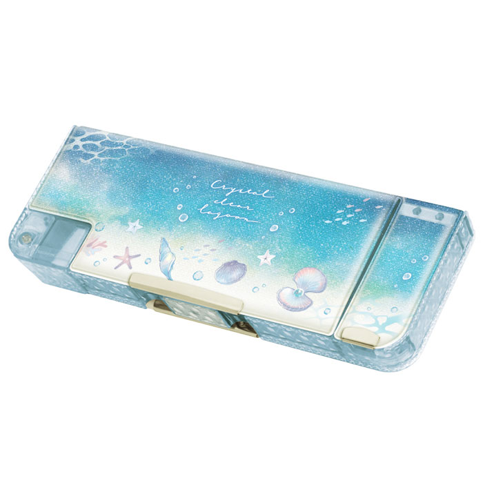 筆箱 小学生 通販 ペンケース 箱型 両面開き ふでばこ ソフトペンケース かわいい コンパクト 小学校 女の子 入学準備 入学祝い ギフト 文具 文房具 子供 筆箱 | CRUX | 16