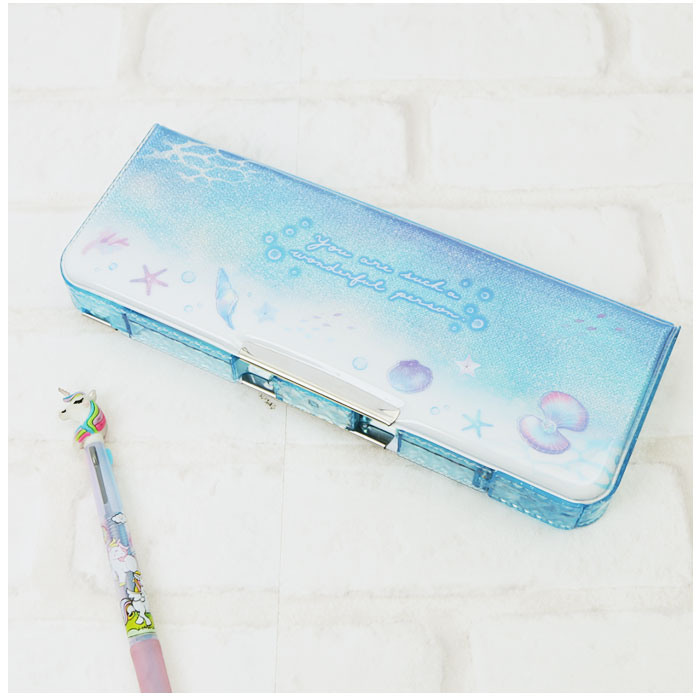 筆箱 小学生 通販 ペンケース 箱型 両面開き ふでばこ ソフトペンケース かわいい コンパクト 小学校 女の子 入学準備 入学祝い ギフト 文具 文房具 子供 筆箱 | CRUX | 07